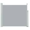 Stylish Grey Patio Retractable Side Awning - 100x300 cm