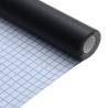 Self-Adhesive Matte Black Furniture Stickers - 90x500 cm PVC