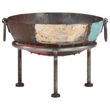 Colourful Rustic Fire Pit Ø 40 cm Iron | Hipomarket