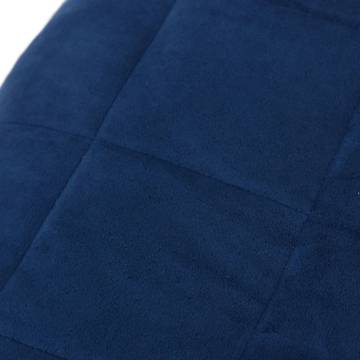 Weighted Blanket Blue King Size 220x240 cm - 15 kg Comfort