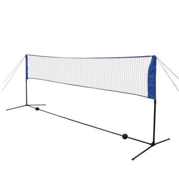 Badminton Net Set with Shuttlecocks - 300x155 cm | HipoMarket