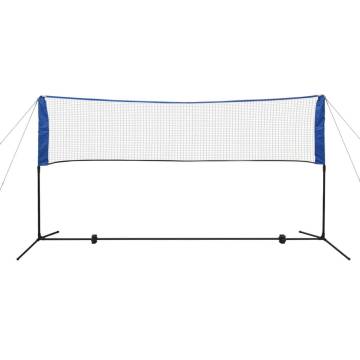 Badminton Net Set with Shuttlecocks - 300x155 cm | HipoMarket