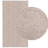 Shaggy Rug PAMPLONA High Pile Modern Beige 60x110 cm