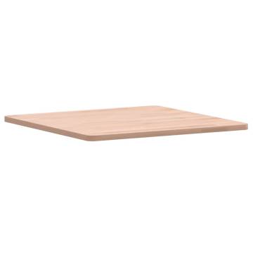 Solid Wood Beech Table Top 50x50 cm - Stylish & Durable