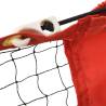 Tennis Net Black & Red | Durable Polyester 400x100 cm