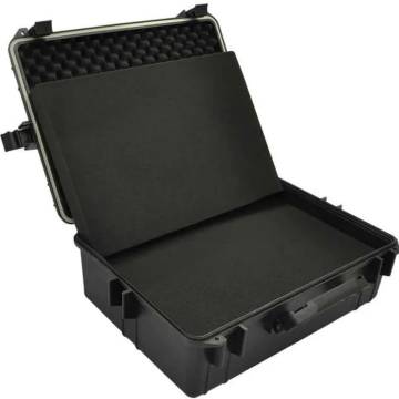 Transport Hard-Case Black with Foam - 35 Liter Capacity