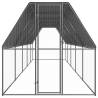 Outdoor Chicken Cage 2x10x2 m - Galvanised Steel at HipoMarket