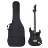 Electric Guitar for Beginner with Bag Black 4/4 39" Colour black 