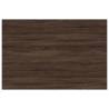 Brown Oak Wall Shelves - 4 pcs | Durable & Stylish Storage