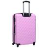 Pink Hardcase Trolley Set - 3 Pieces | Durable ABS Luggage