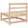 Garden Sofas Armless 2 pcs - Solid Pine Wood | Hipomarket UK