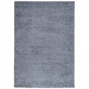 Shaggy Rug High Pile Modern Blue 120x170 cm - Soft & Durable