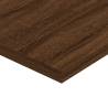 Stylish Brown Oak Wall Shelves - 4 pcs | Hipomarket