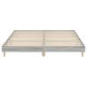 Bed Frame Grey Sonoma 160x200 cm - Durable & Stylish