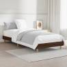 Brown Oak Bed Frame 75x190 cm | Durable & Stylish Design