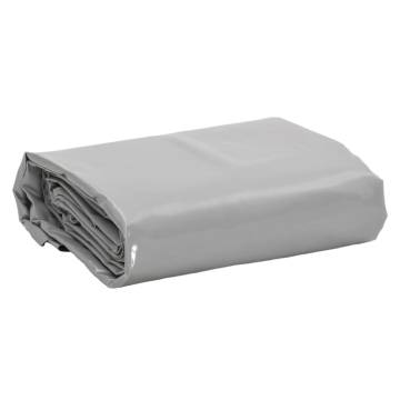 Durable Grey Tarpaulin 5x5 m - Heavy Duty Protection