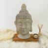 ProGarden Buddha Head Decorative 31 x 29 x 53.5 cm Colour cream Size 31 x 29 x 53.5 cm 