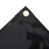 Heavy-Duty Black Tarpaulin 3.5x2.5 m - Water Resistant & Durable