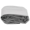 Tarpaulin Grey 5x7m - Heavy Duty Waterproof Cover