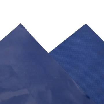 Heavy-Duty Blue Tarpaulin 6x8m - 650 g/m² | HipoMarket