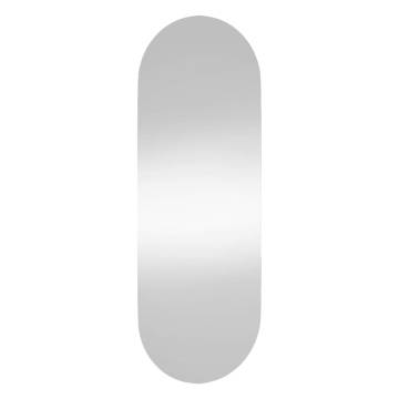 Wall Mirror 15x40 cm - Stylish Oval Glass Decor