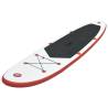 Inflatable Stand Up Paddle Board Set - Red & White SUP