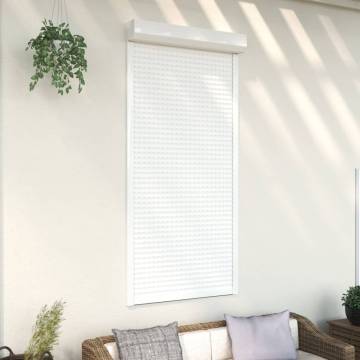 Roller Shutter Aluminium 100x210 cm White - Durable & Efficient