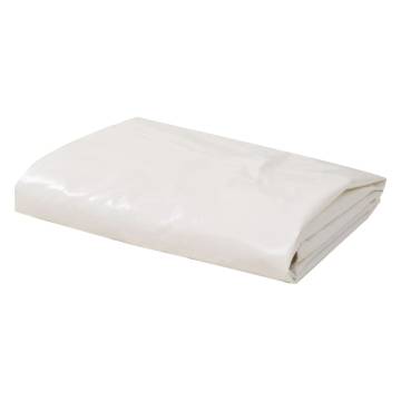 Heavy-Duty White Tarpaulin 650 g/m² 3x5 m - Versatile Protection