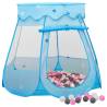 Children Play Tent with 250 Balls Blue 102x102x82 cm Colour multicolour 2 Quantity in Package 1 