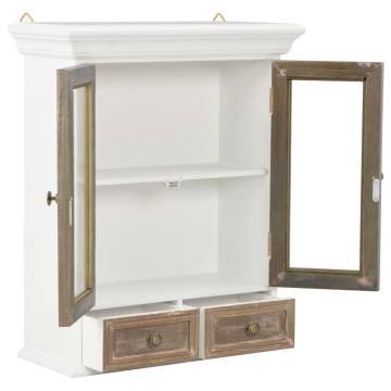 Wall Cabinet White 49x22x59 cm - Stylish Storage Solution