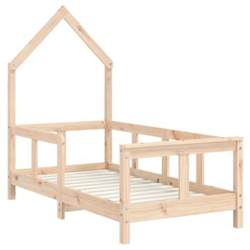 Kids Bed Frame 70x140 cm - Solid Wood Pine | HipoMarket