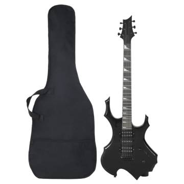 Electric Guitar for Beginners with Bag - Black 39" | HipoMarket