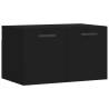 Wall Cabinet Black 60x36.5 cm - Stylish & Practical Storage