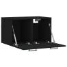 Wall Cabinet Black 60x36.5 cm - Stylish & Practical Storage