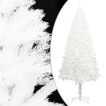 Pre-lit White Christmas Tree with Ball Set - 180 cm