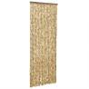 Fly Curtain Beige and Brown 100x230 cm Chenille | HipoMarket