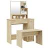 Dressing Table Set Sonoma Oak - Stylish & Functional | HipoMarket