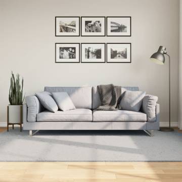 Soft & Washable Grey Rug HUARTE | 160x230 cm - HipoMarket UK