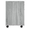 Rolling Cabinet Grey Sonoma 45x38x54 cm | Hipomarket