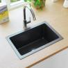 Handmade Kitchen Sink Black Stainless Steel Colour black Size 44 x 29 x 20 cm 