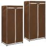 Wardrobes 2 pcs Brown 75x50x160 cm Colour brown Quantity in Package 1 Amount 2 