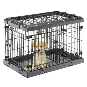 Ferplast Dog Crate Superior 75 - 77x51x55 cm Black