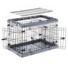 Ferplast Dog Crate Superior 75 - 77x51x55 cm Black