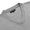 5 Pcs Men's V Neck Pullover Sweaters in Grey - XL