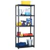 Storage Shelf 5-Tier Black 71x38x170 cm Plastic Size 71 x 38 x 170 cm Quantity in Package 1 Amount 