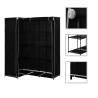 Corner Wardrobe Black 130x87x169 cm - Space-Saving Storage