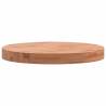 Round Solid Beech Wood Table Top Ø40x4 cm | HipoMarket