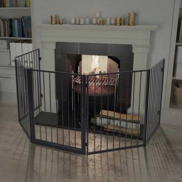 Pet Fireplace Fence - Stylish Safety Barrier for Pets