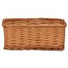 4 Piece Nesting Basket Set - Brown Willow Organiser