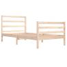 Solid Pine Bed Frame 100x200 cm - Timeless Design